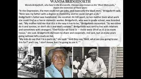 Stories of the Great Depression