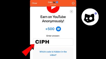 Earn on YouTube Anonymously! Cats Vodeo Code | Earn on YouTube Anonymously cats video code today