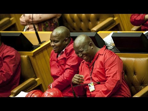 malema instagram Julius Malema vs Cyril Ramaphosa SONA2018, EFF No Peace