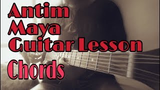 Antim Maya | Guitar lesson | Chords | Intro | Naren Limbu Antim Maya | Guitar lesson | Chords | Intro | Naren Limbu