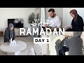 Let the fasting begin! Ramadan DAY 1 🌙🕌