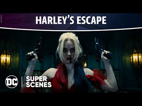 The Suicide Squad - Harley's Escape | Super Scenes | DC