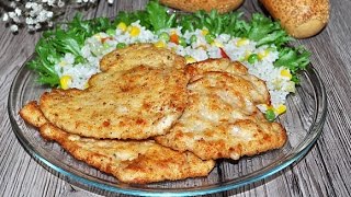 Сочные отбивные из куриной грудки