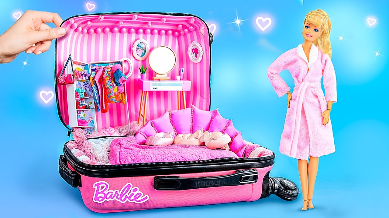 Construisons une maison de poupée incroyable pour Barbie ! 7 idées de bricolage