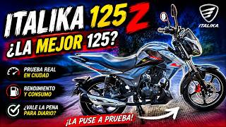Después de probar la ITALIKA 125Z entendí por qué muchos la compran