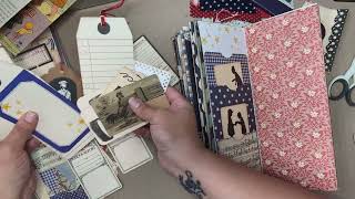Tall Skinny Junk Journal from a File Folder Tutorial Part 3