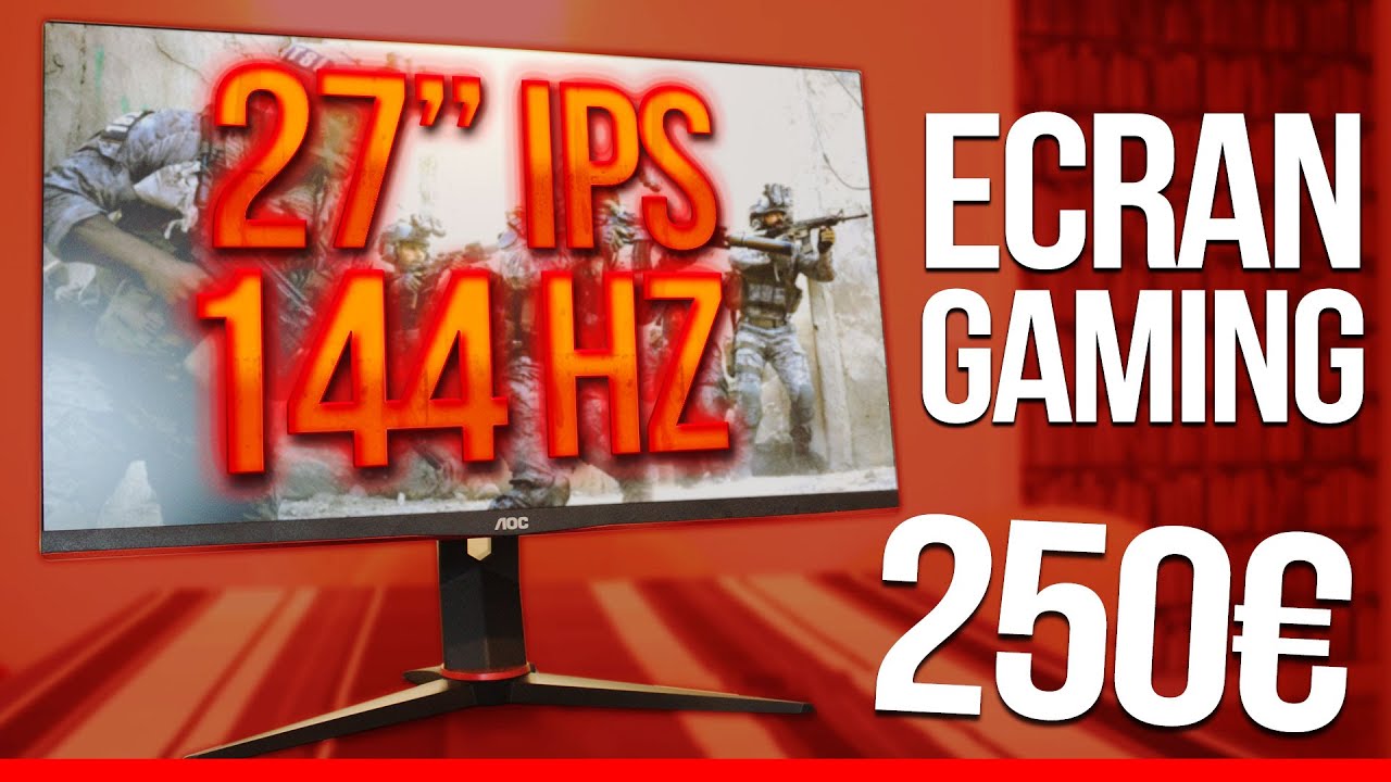 CHEAPEST IPS 144HZ GAMING MONITOR ! AOC 27G2U 