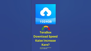 TeraBox Download Speed Kaise Increase Kare In Hindi #TeraBox #Speed #shorts #ytshorts