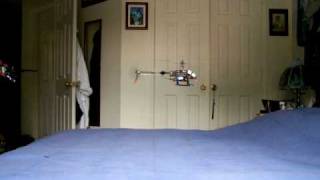Align Trex 250 indoor hover Part 1.MOV