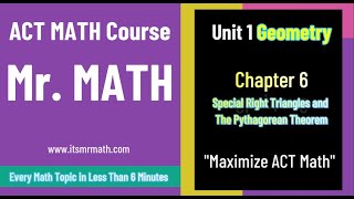 ACT Math Course Chapter 6 Maximize ACT Math