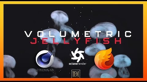 VDB Volume Smoke Jellyfish Cinema 4D /  Embergen / Janga FX / Octane Render