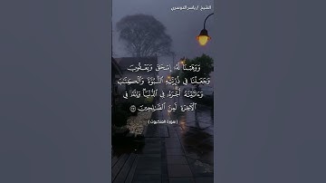 سورة العنكبوت من  آية 27 إلى آية 28 بصوت الشيخ ياسر الدوسري♥♥