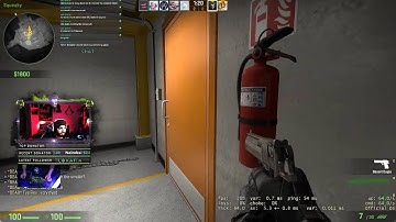 CS:GO: AWP 1v5 Ace Clutch on Nuke (Stream Highlight)