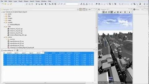 #12 CityEngine Tutorial: Scripted Report Export