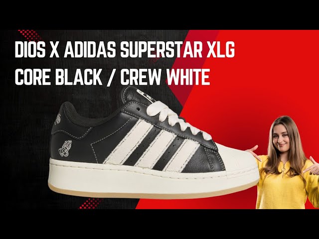 adidas gazelle silver green womens adidas Superstar XLG In Black Red main image 1