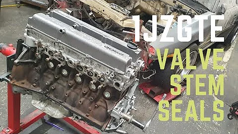 1JZGTE valve stem seal replacement.