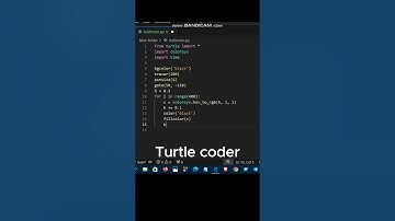 "Mesmerizing Rainbow Spiral: Creating Stunning Art with Python Turtle Graphics" #shorts #python
