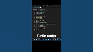 "Mesmerizing Rainbow Spiral: Creating Stunning Art with Python Turtle Graphics" #shorts #python