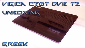 Part 1: Unboxing of the Vigica C70T DVB-T2 Dual Core Amlogic AML8726 MX Android TV Box (Greek)