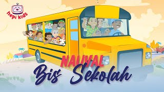 NAUVAL - BIS SEKOLAH  (Official Music Video ) | Lagu Anak Indonesia | Kids Song