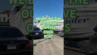 Welp now there’s a new problem #boat #boating #boats #cigaretteboat #volvopenta #mechanic