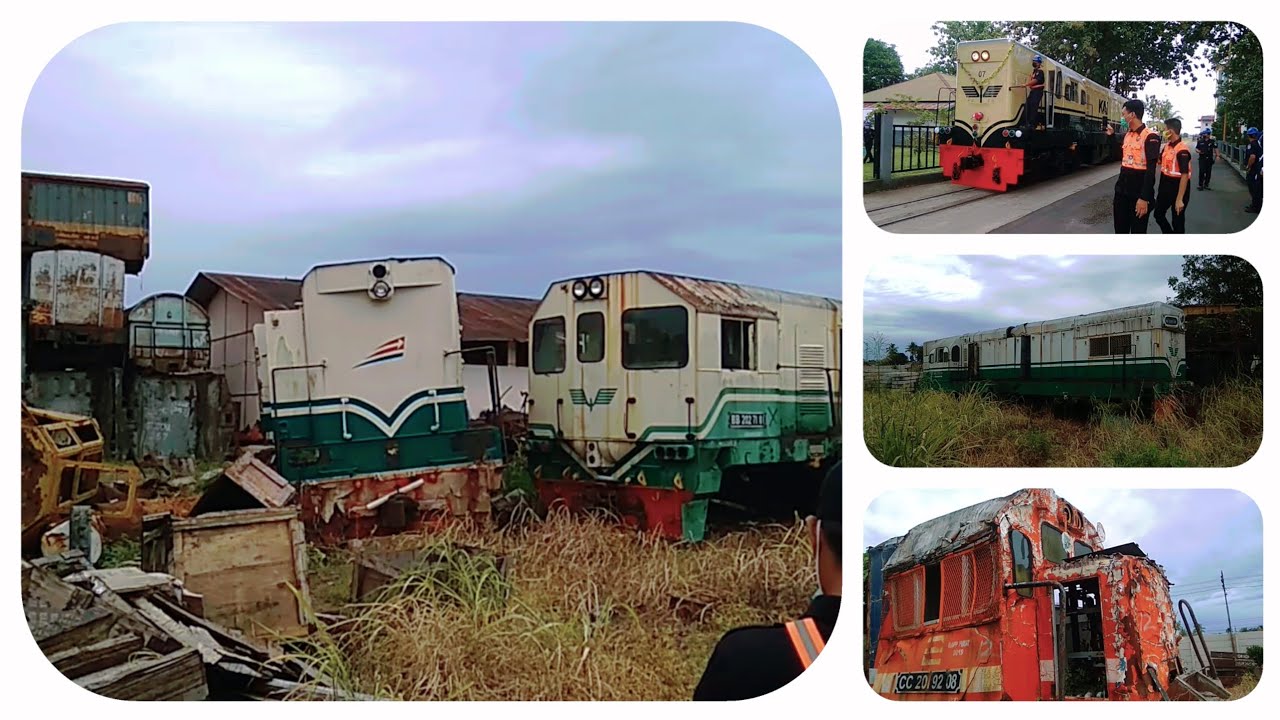 MELIHAT PARA LOKOMOTIF LEGENDARIS YANG SUDAH PENSIUN