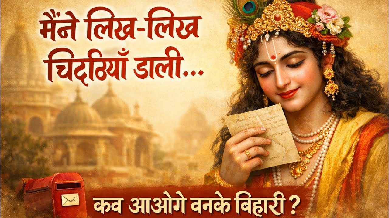 बांके बिहारी जी का ऐसा भजन कभी नहीं सुना होगा