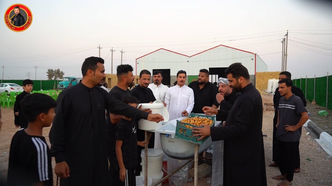 ويستمر الابداع في محافظة المثنى السماوه طبخ متنوع واجواع حسينية