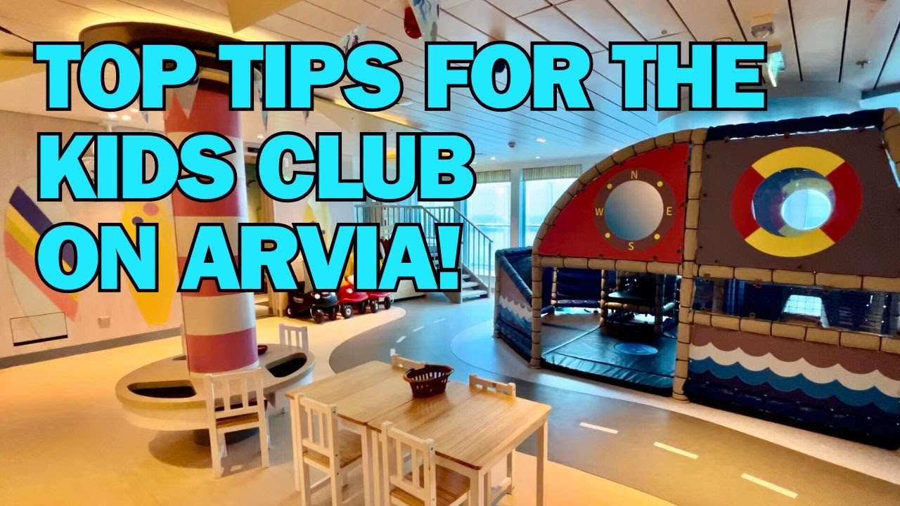 Inside P&O Arvia's Kids Clubs & Activities