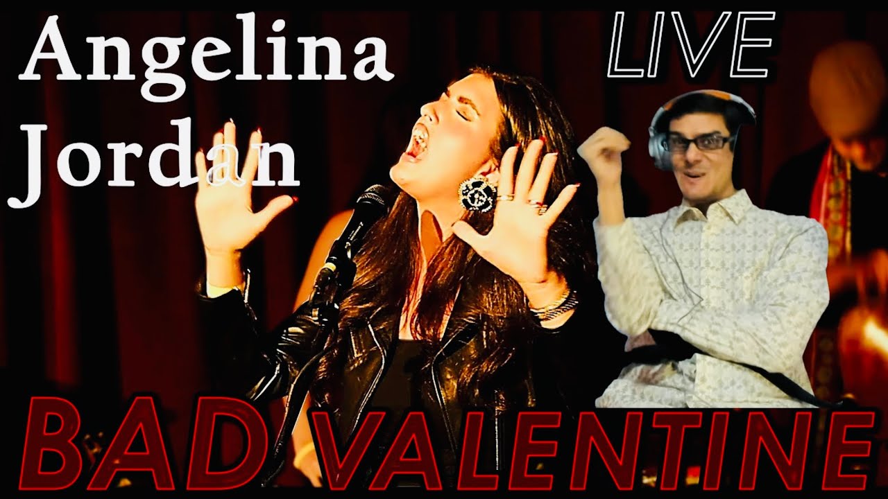 FIRST TIME HEARING - BAD VALENTINE - ANGELINA JORDAN & TOBY GAD | UK SONG WRITER KEV REACTS