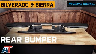 1999-2006 Silverado 1500 Rear Bumper Chrome Review Install