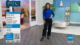 Download Lagu TWRHLL by Christie Brinkley WideLeg Cuffed Jean MP3