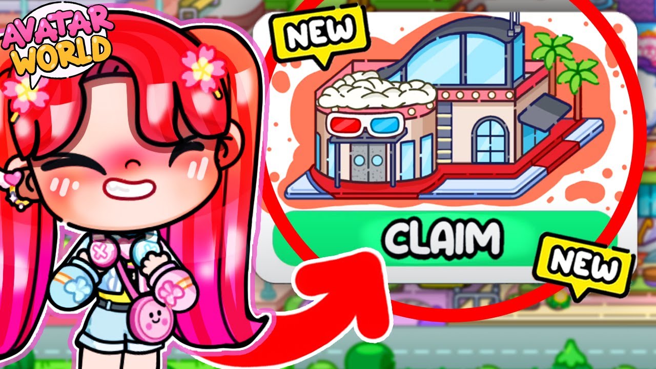 KINO in AVATAR WORLD?! 🍿 UNSICHTBARE CHARAKTERE?👻 Neue SECRETS & LIFE HACKS