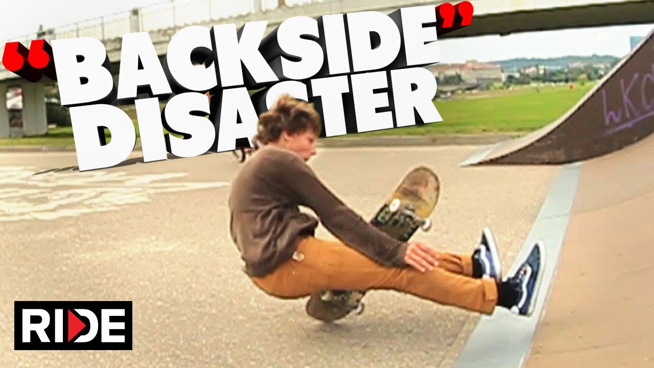ride channel disc BACKSIDE DISASTER!! Skateboarding Slam - Mantas Vaškelaitis