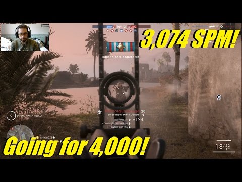 Going for a 4,000 SPM! Currently at 3,074! Late night stream time! - Battlefield 1 Live! - Going for a 4,000 SPM! Currently at 3,074! Late night stream time! - Battlefield 1 Live!