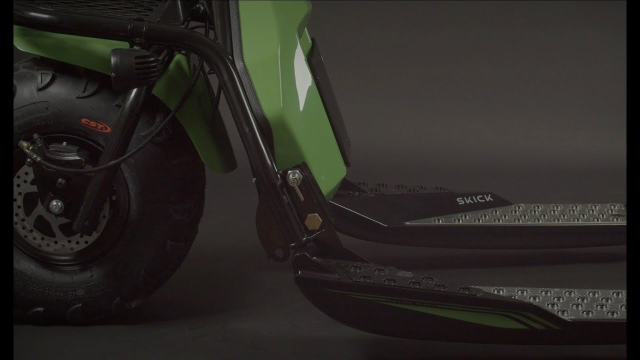 Skick Electric Utility Scooter in Detail- The Ultimate Personal EV in Studio
