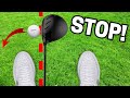 A simple way to stop hitting driver left