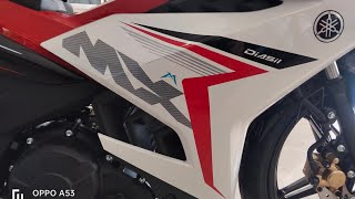 The New Yamaha Jupiter Mx King 2025 Red White Amazing Moped Sport 150Cc Y15Zr