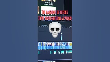The amount of effort I put into editing a video 😀🫶 #edit #shorts #music