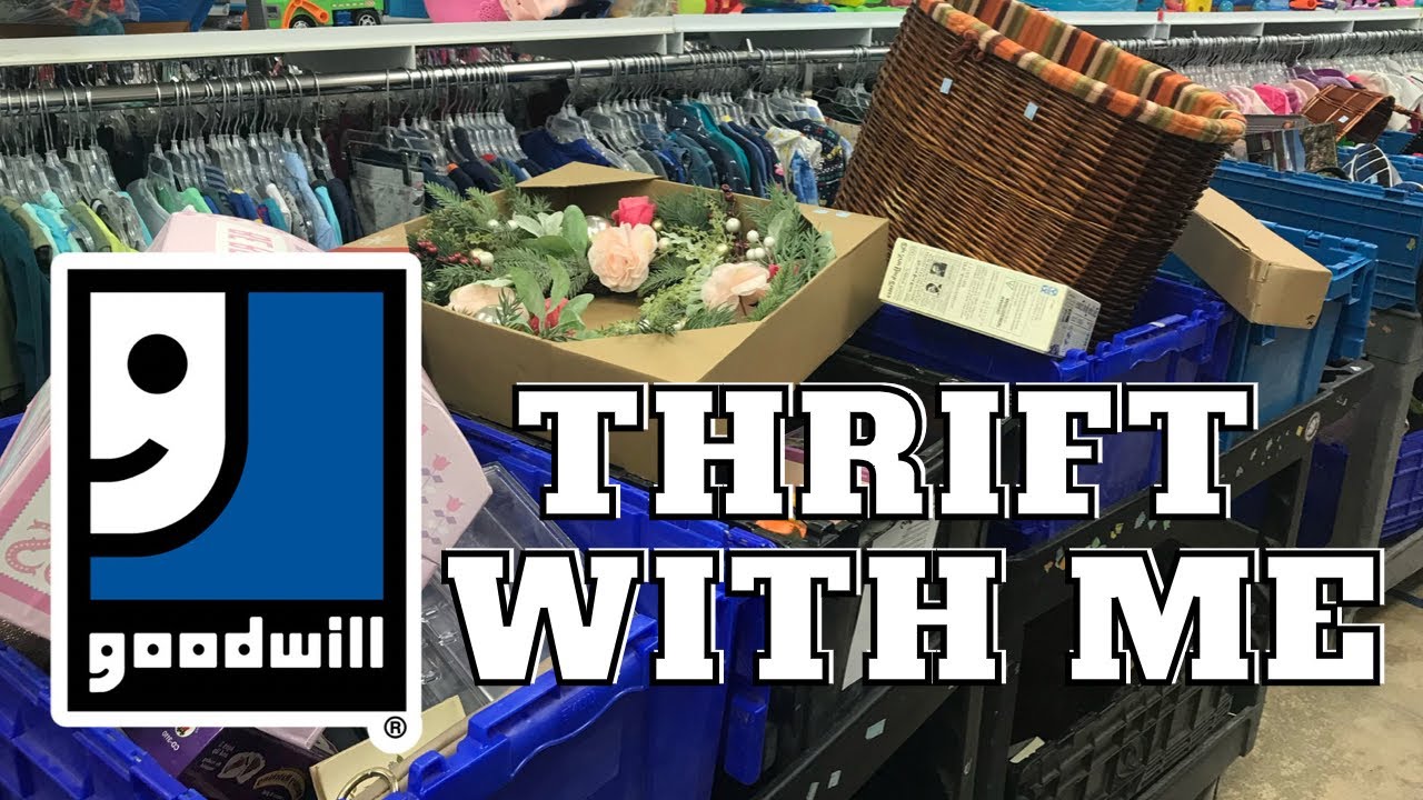 GOODWILL HOME DECOR THRIFT WITH ME + THRIFT HAUL | Vintage & Farmhouse ...