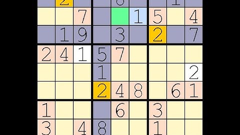 How to Solve Globe and Mail Sudoku Four Star  5 May, 2023