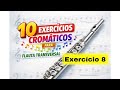 10 Exercícios cromáticos para flauta transversal #exercício8