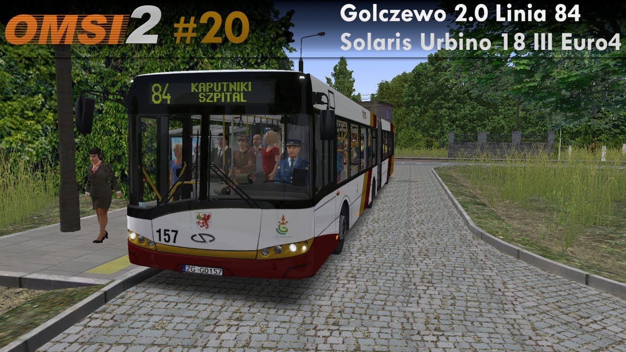 Omsi 2 #20 | Golczewo 2.0 Linia 84 | Solaris Urbino 18 III Euro4 