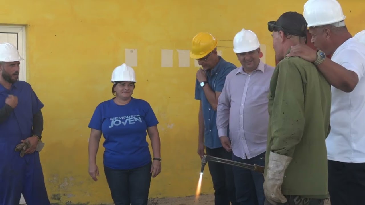 Visita la primera secretaria del PCC en Pinar del Rio el municipio de Guane.