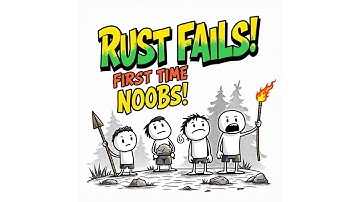First Time Playing Rust: Funny Moments With Friends