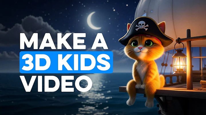 How to Create 3D Animation Kids Videos with Al