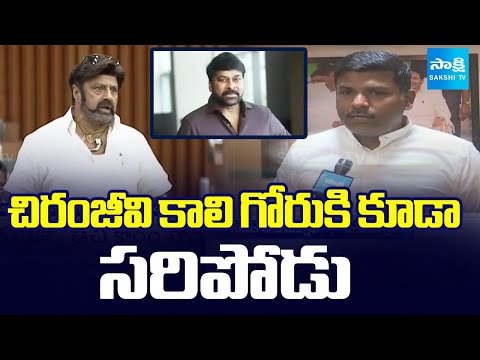 Gudivada Amarnath Slams Balakrishna Mental Comments | Chiranjeevi YS Jagan | Assembly | @SakshiTV - SAKSHITV