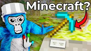 I Added Minecraft Into Gorilla Tag...