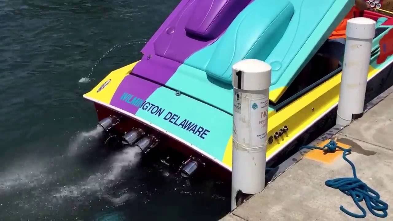 FAST BOAT "41ft Apache WAR DANCER" twin blown 653ci start up off shore