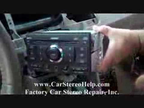 How to Nissan Maxima Bose 2007 - 2008 Car Stereo Removal replace repair